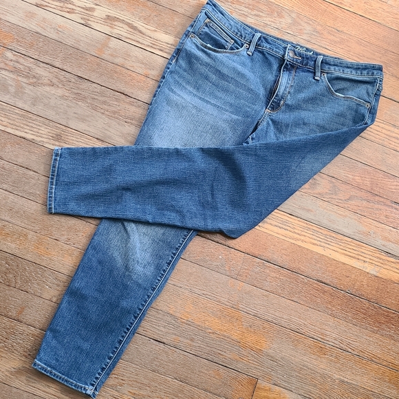 Universal Thread Jeans Medium Wash Mid Rise Skinny 14/32S - Picture 2 of 16